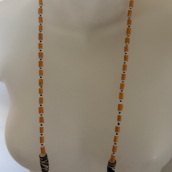 Wildlife Charm Beaded Necklace, handmade in Africa! - Picture 4 of 5